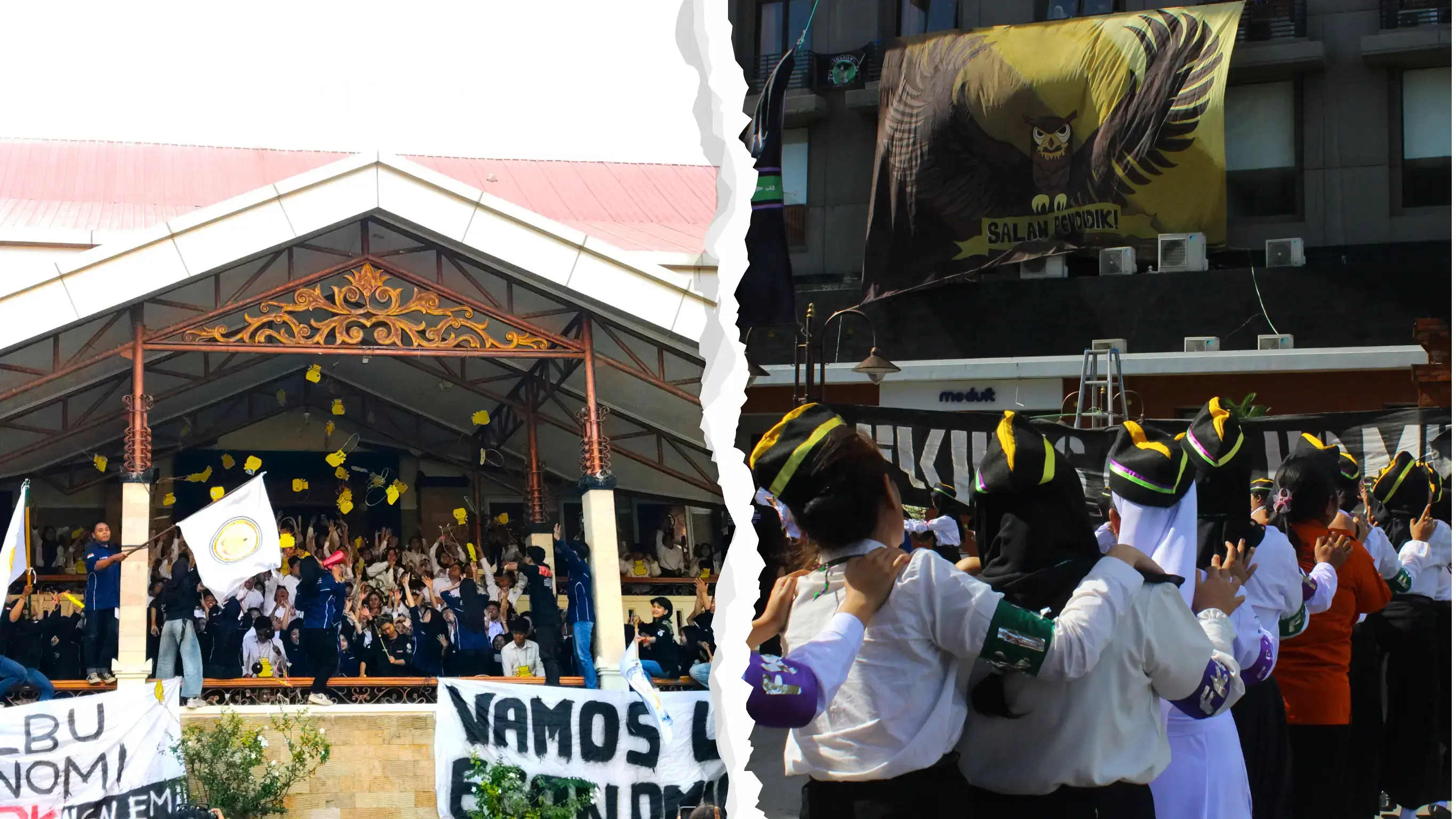 PKKMB UWKS 2025 : Dari Layar ke Lapangan, Mahasiswa Baru Akhirnya Bertemu